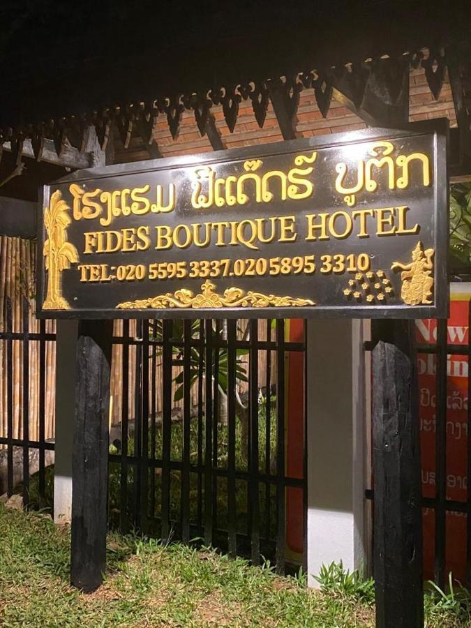 Fides Boutique Hotel Luang Prabang Luaran gambar